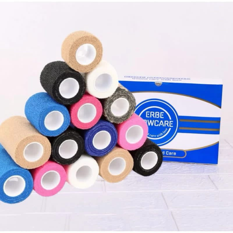 Kohesive bandage murah ready elastis bandage khusus fixasi luka