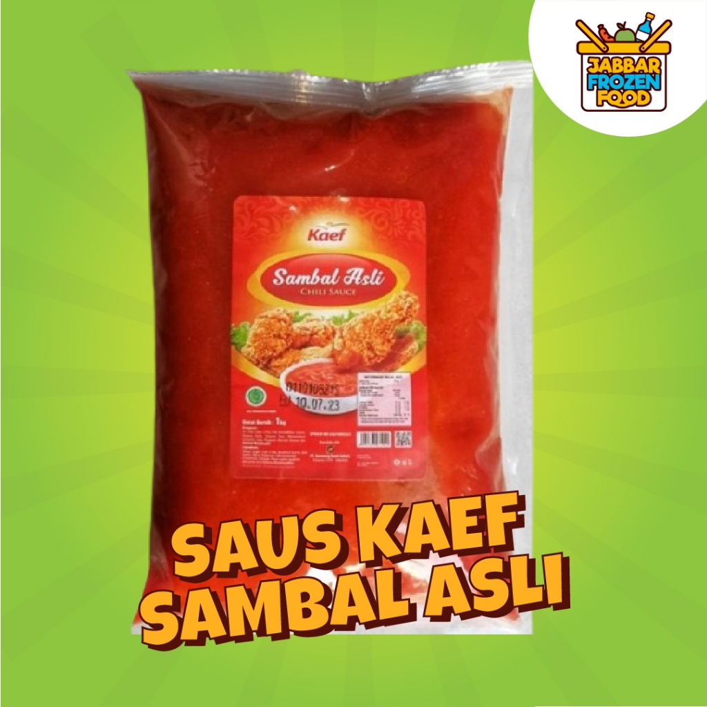 

Saus Sambal Asli KAEF 1kg