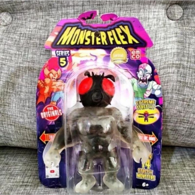 MONSTER FLEX SERIES 5 FLY MAN GLOW IN THE DARK LIMITED SPECIAL EDITION ORIGINAL FLYMAN SERI 5 LIMA F