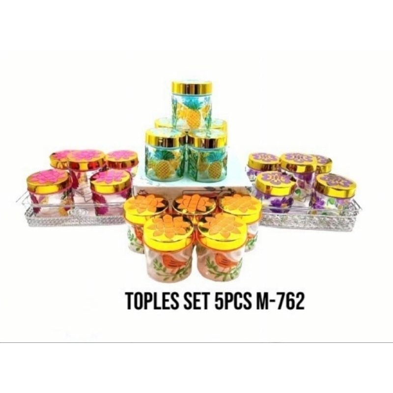 Toples set lebaran/Toples set snack/Toples set/Toples Kaca
