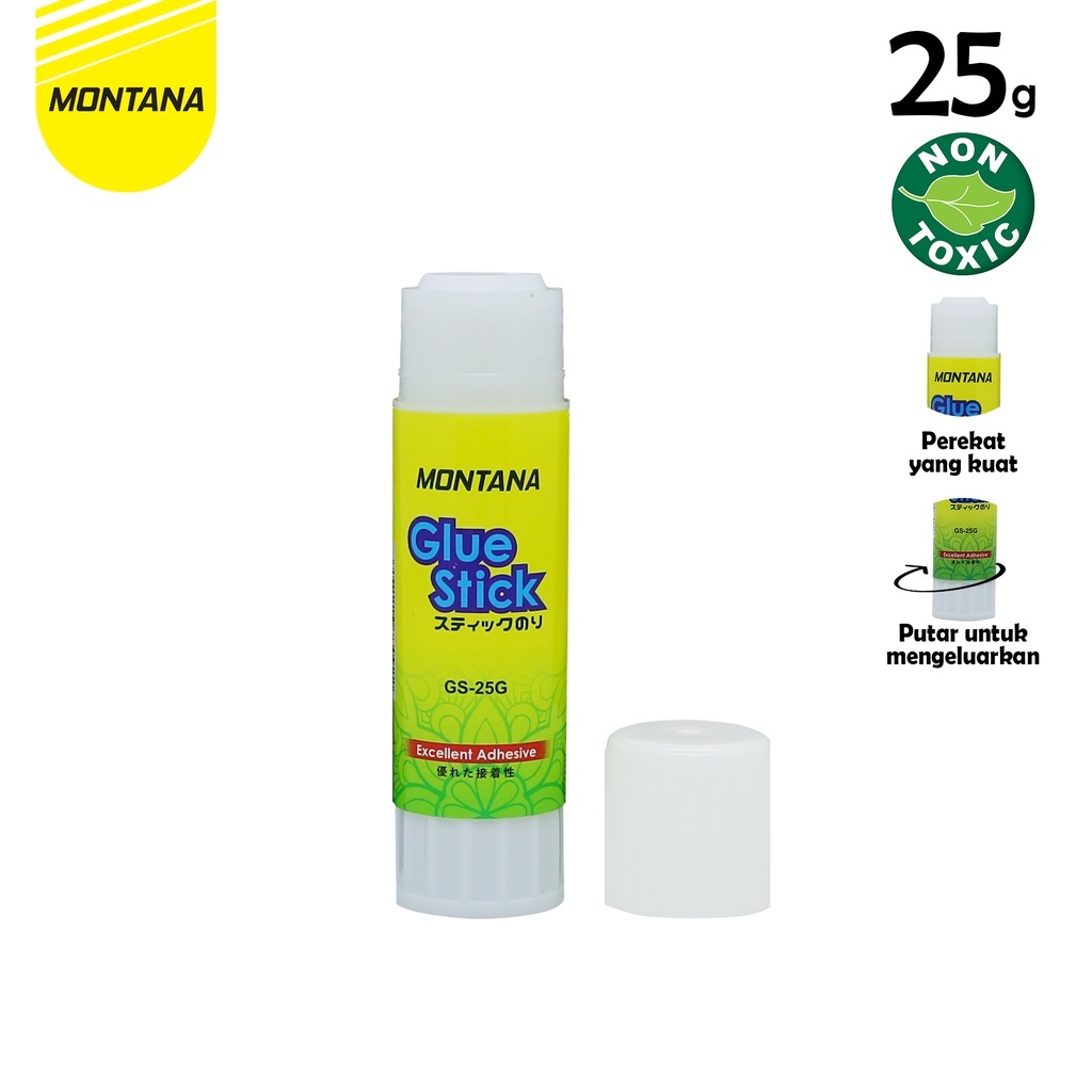 

Glue Stick Lem Batang Montana 25 Gram