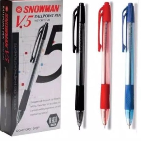 

Terbatas PULPEN PEN SNOWMAN V5 LUSIN 12 PCS