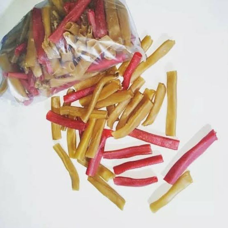 

Krupuk Impala Semprong Krecek Plompong Pipa Seblak Warna Warni Panjang Grosir Murah