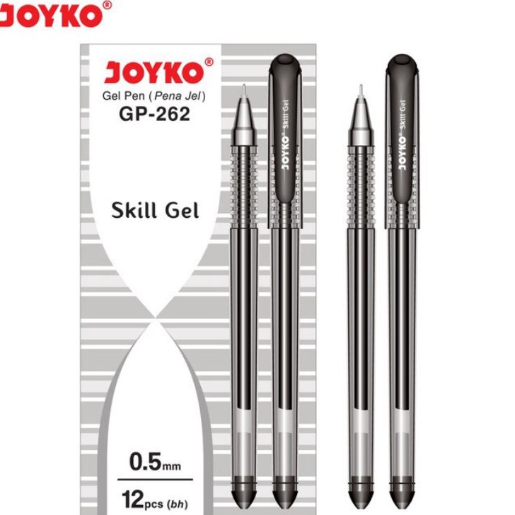 

KI3 Pulpen Joyko GP 262 Skill Gel 1pak12pcs