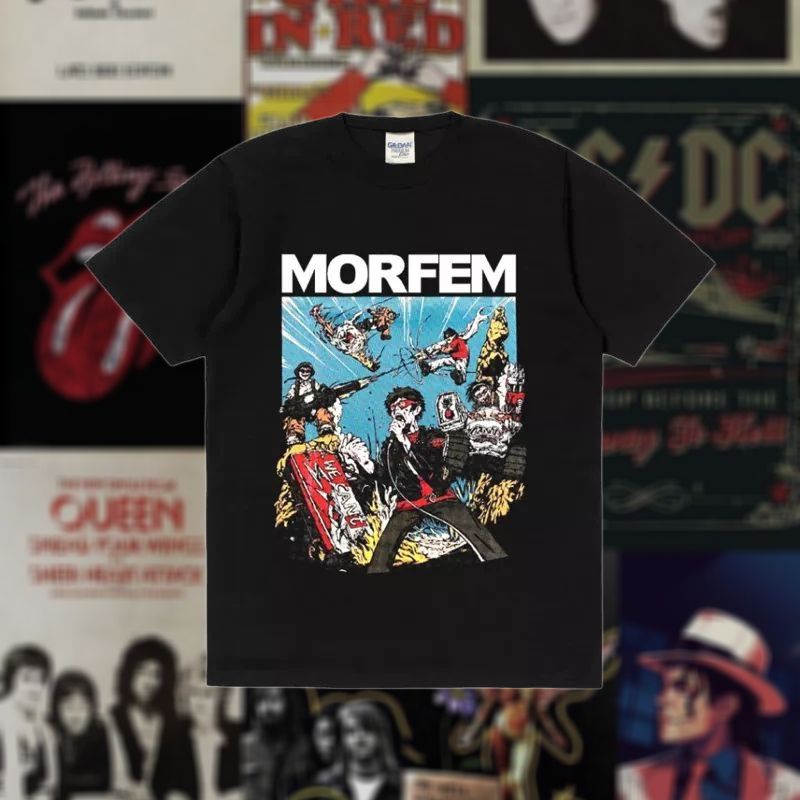 MORFEM - T-SHIRT MORFEM LITTLE RASCAL II/T-SHIRT BAND/UNISEX
