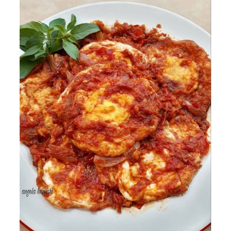 

Telor Ceplok Balado Dendeng