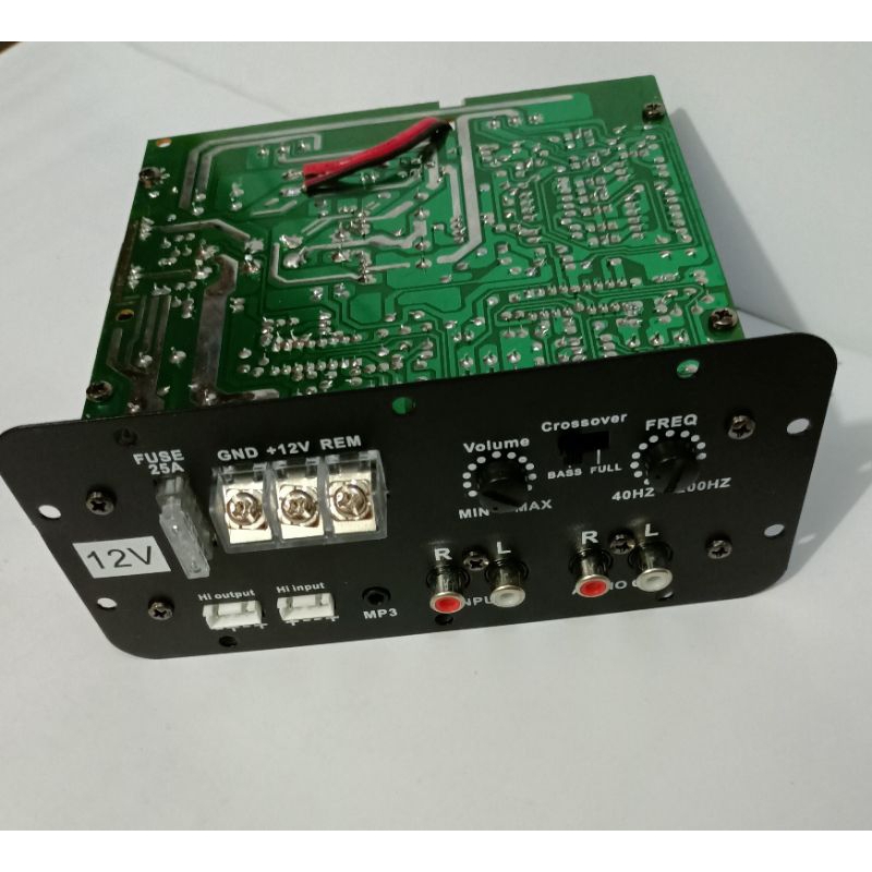 kit modul subwoofer aktif 400watts power amplifier 12 volt high quality
