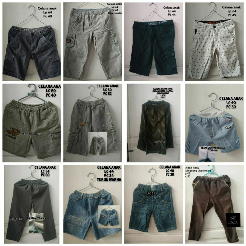 Celana jeans anak preloved / celana anak preloved / jeans anak preloved