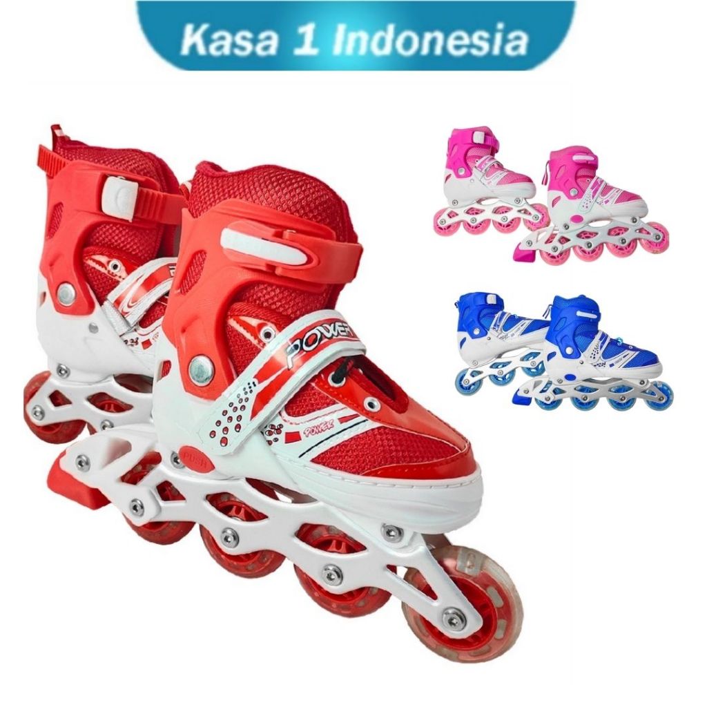 Sepatu Roda Anak/ Sepatu Roda Bajaj Anak Laki dan Perempuan Inline Skate / Power Roller Skate
