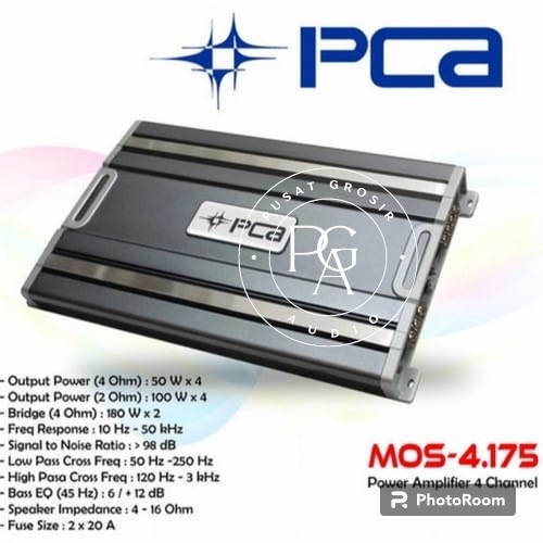 power ampli 4 ch PCA MOS -4.175 power pca 4 channel  pca 4175