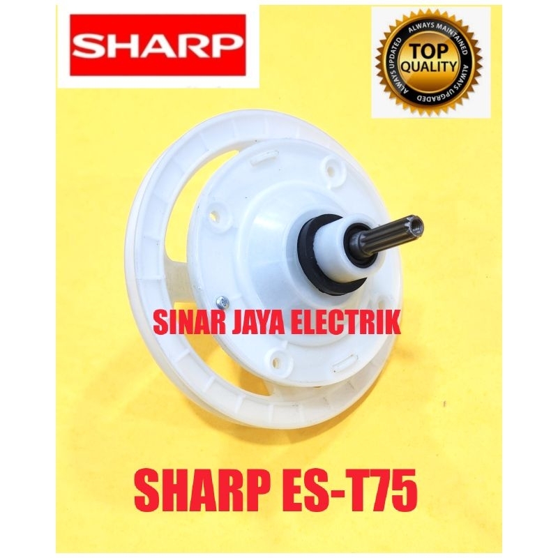 SHARP ES-T75 GEARBOX MESIN CUCI 2 TABUNG GIRBOX