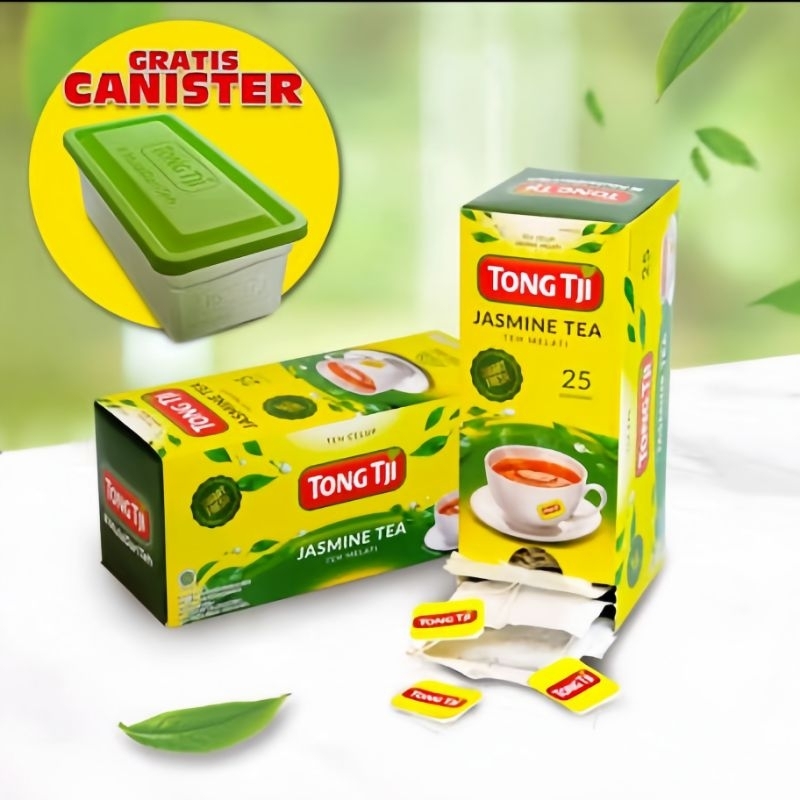 

Teh Tongji Jasmine Tea 25 Bags Free Box Teh Melati Original