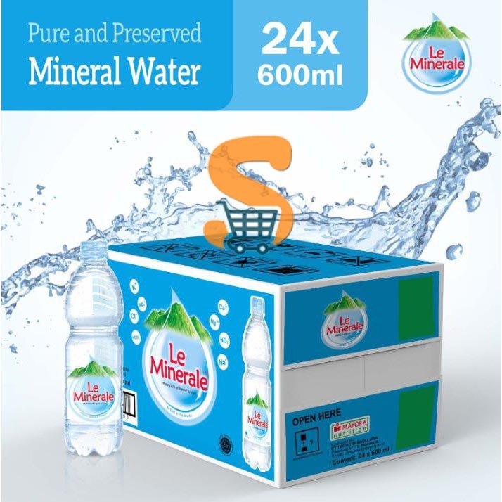 

Le Minerale 600ml 1 dus