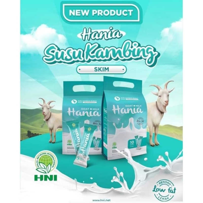 Susu kambing Rendah Lemak & Tanpa tambahan GulaSusu Kambing Sanen Swiss,sumber protein kaya akan min