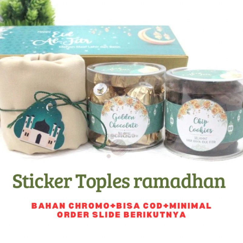 

STICKER SEGEL KANAN KIRI UKURAN 5x16 toples kue lebaran