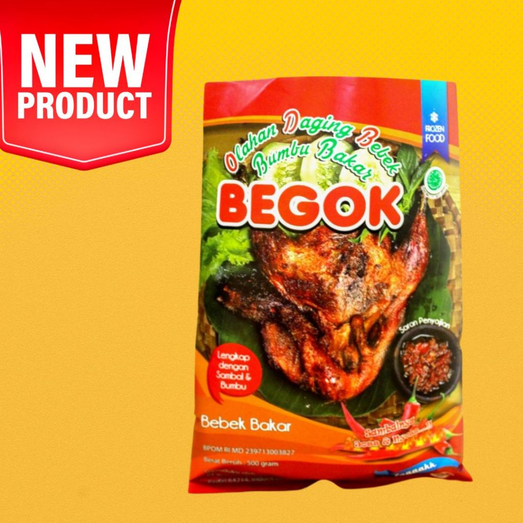 

Bebek Bakar BEGOK Premium uk. 500GR