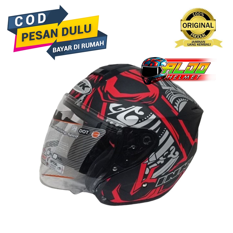 INK HELM INK DYNAMIC MOTIF #3 BLACK DOFF RED ORIGINAL HELM INK DYNAMIC TERLARIS