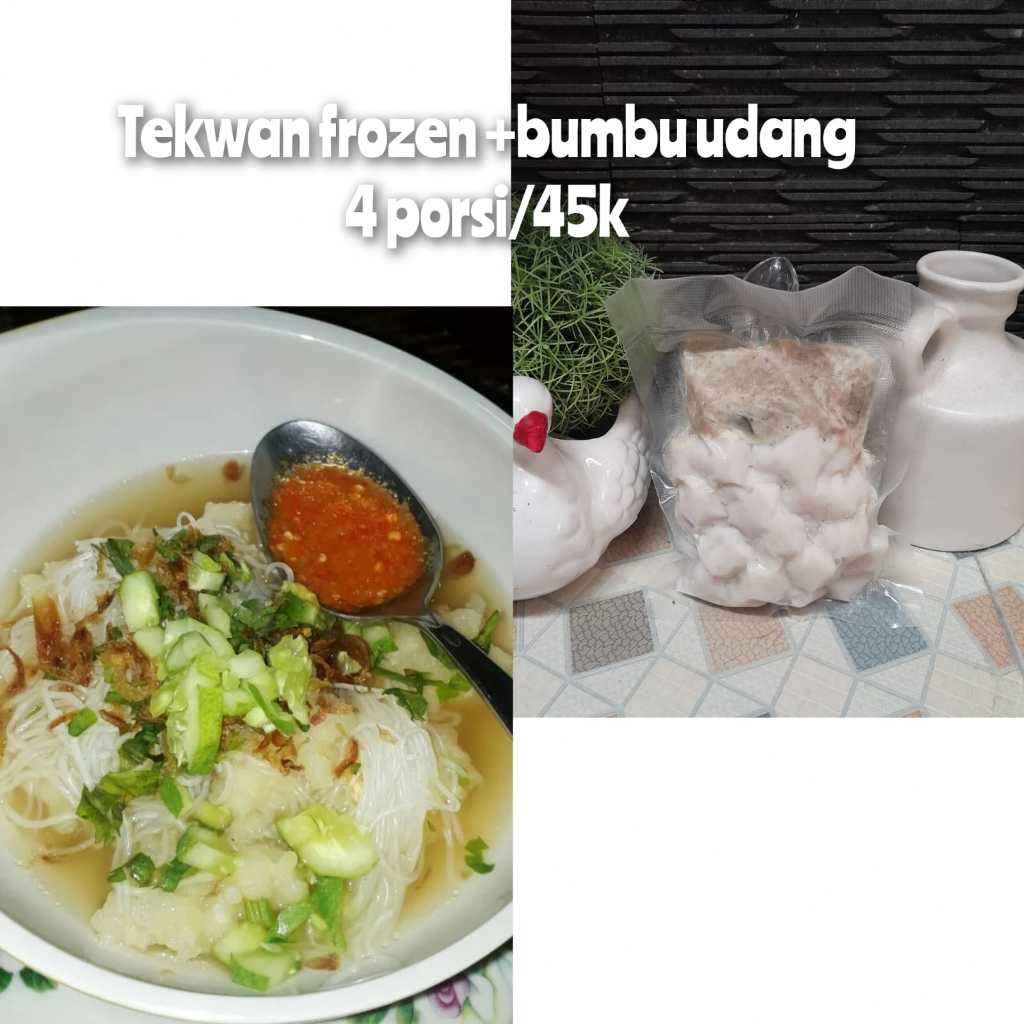 

Tekwan Bumbu Udang 4 Porsi - Cek Una