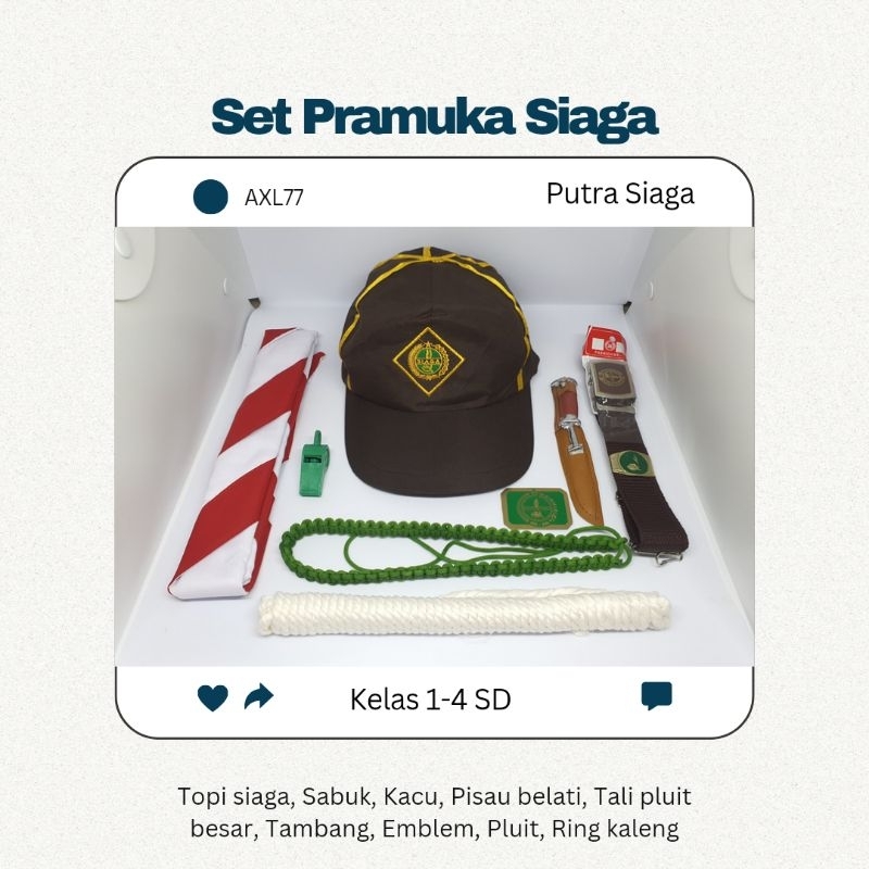 

HJK SET PRAMUKA SIAGA PENGGALANG PENEGAK (SD, SMP, SMA)