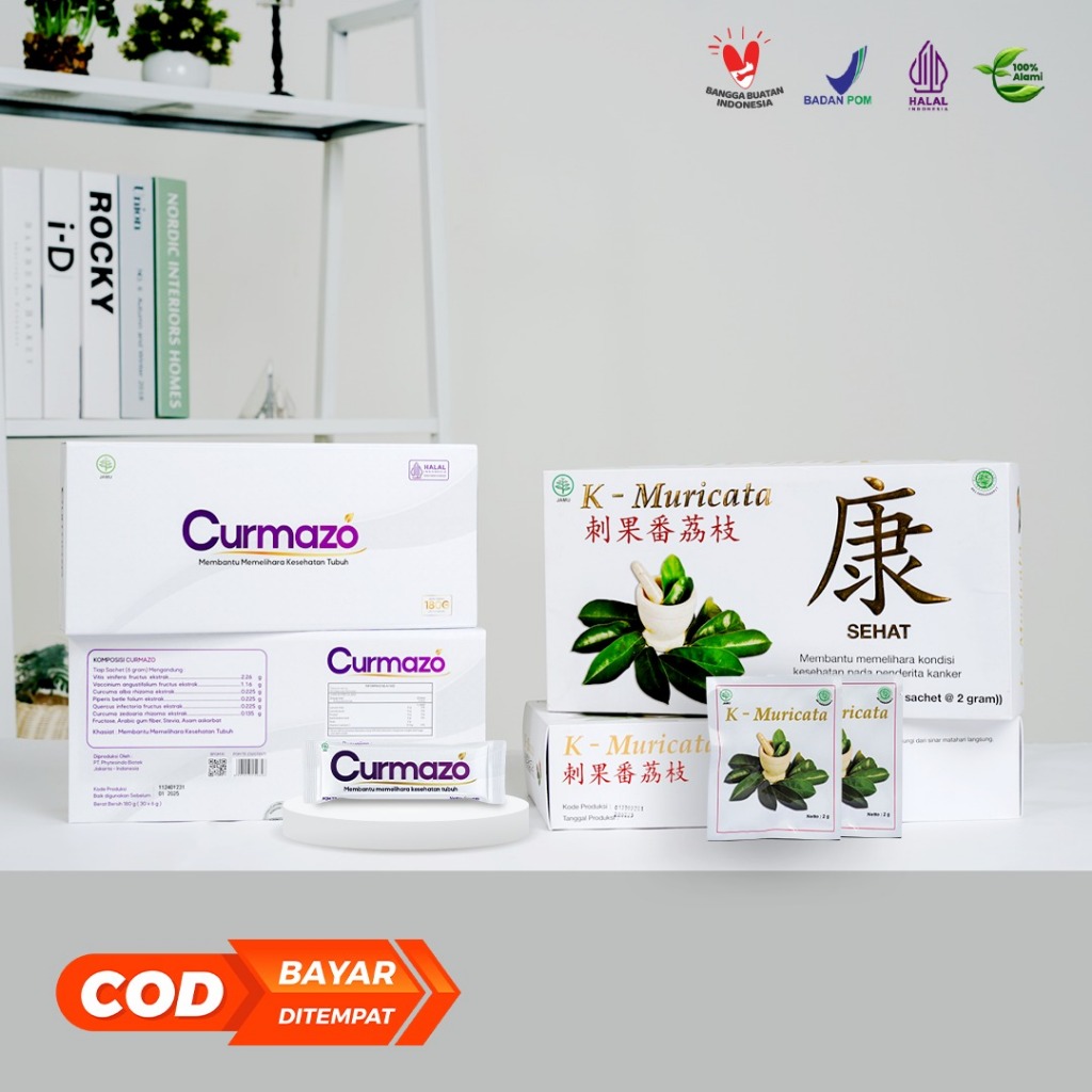 PAKET HERBAL CURMAZO & K MURICATA