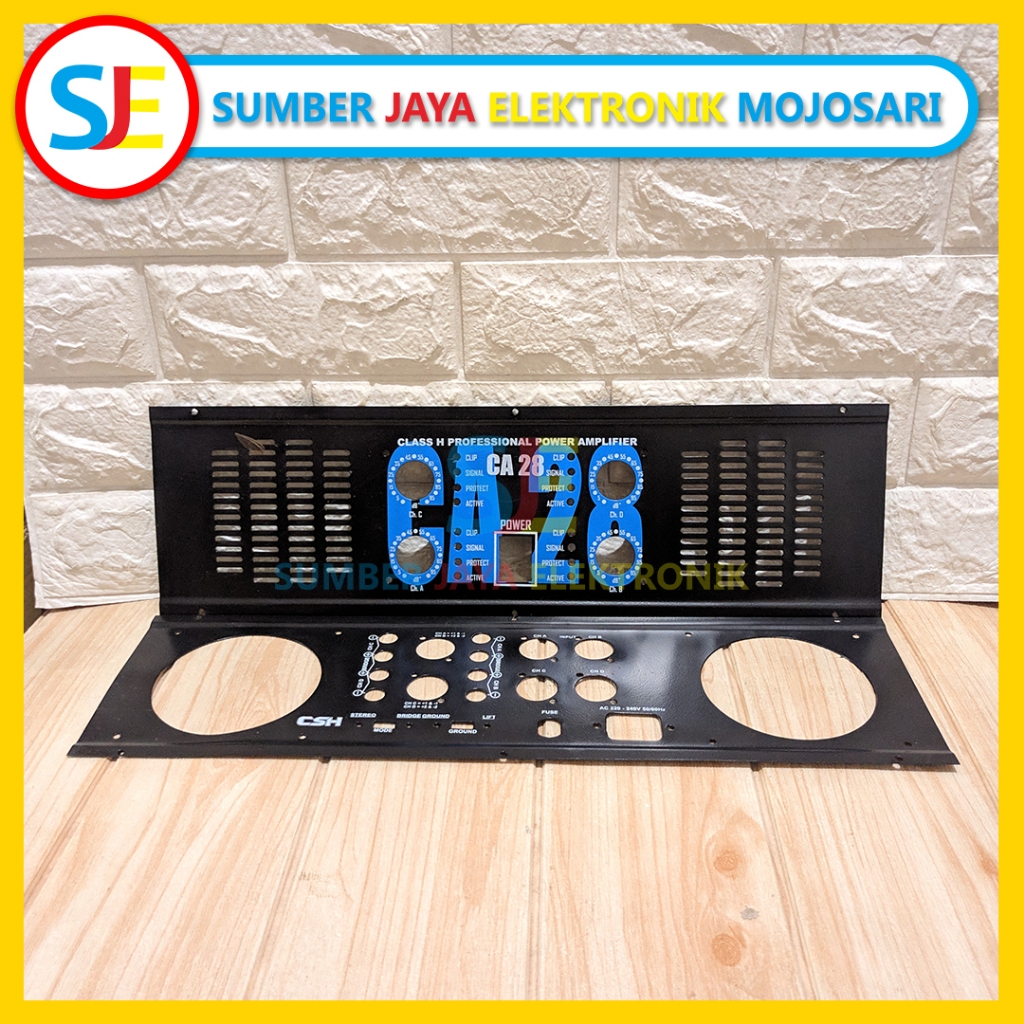 Panel Box Power CA28 (4 Channel) / Plat Power CA 28 Bahan Tebal