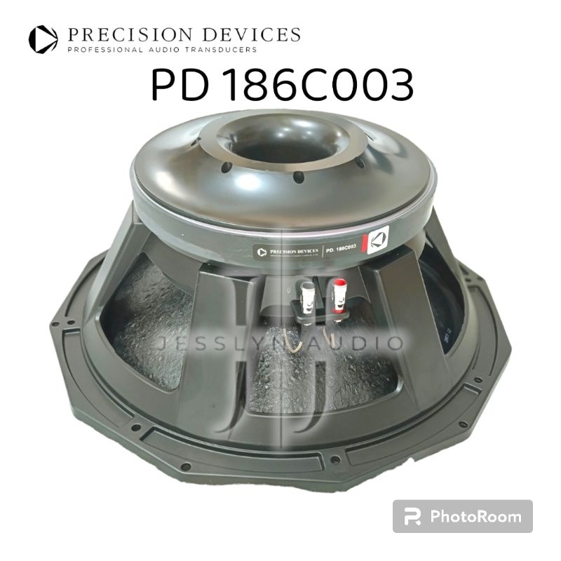 Speaker Component 18" PD 186C003 subwoofer voice coil 6 inch / Speaker Precision Devices 18 inch PD 