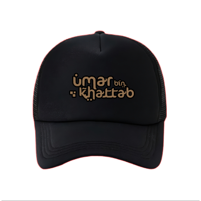 Topi trucker islami islamic Umar Bin Khattab 2 Premium Grosirsweterbandung