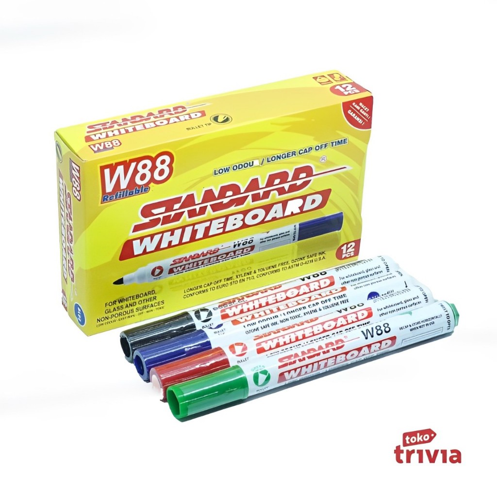 

STANDARDR SPIDOL WHITEBOARD W88 SPIDOL PAPAN TULIS (SPIDOL BISA DIHAPUS)