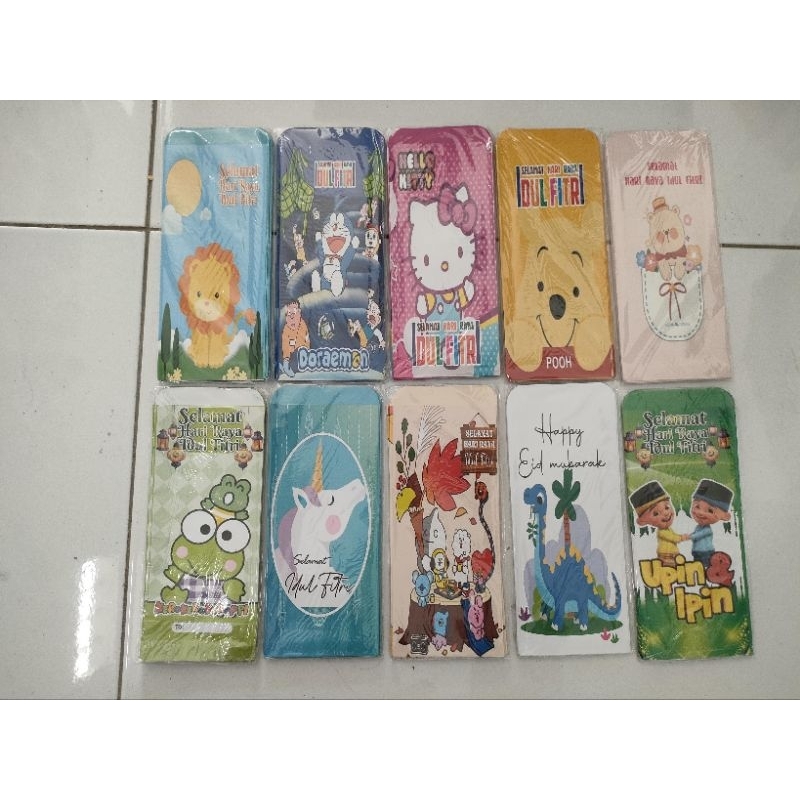 

amplop lebaran panjang glossy isi 10