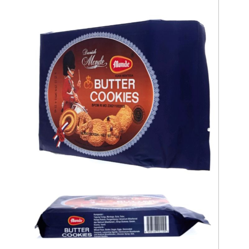 

Monde Butter Cookies 150 g