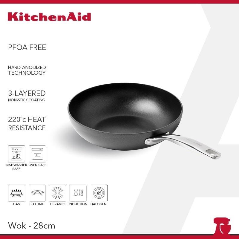 KitchenAid Wok 28 cm - KitchenAid CW001979-002