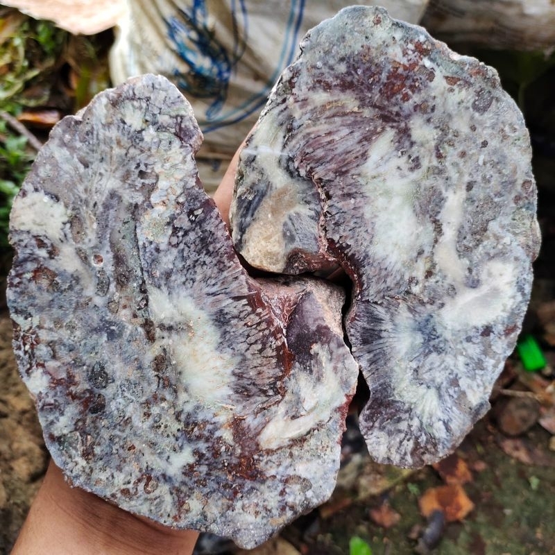 poles lempeng batu akik