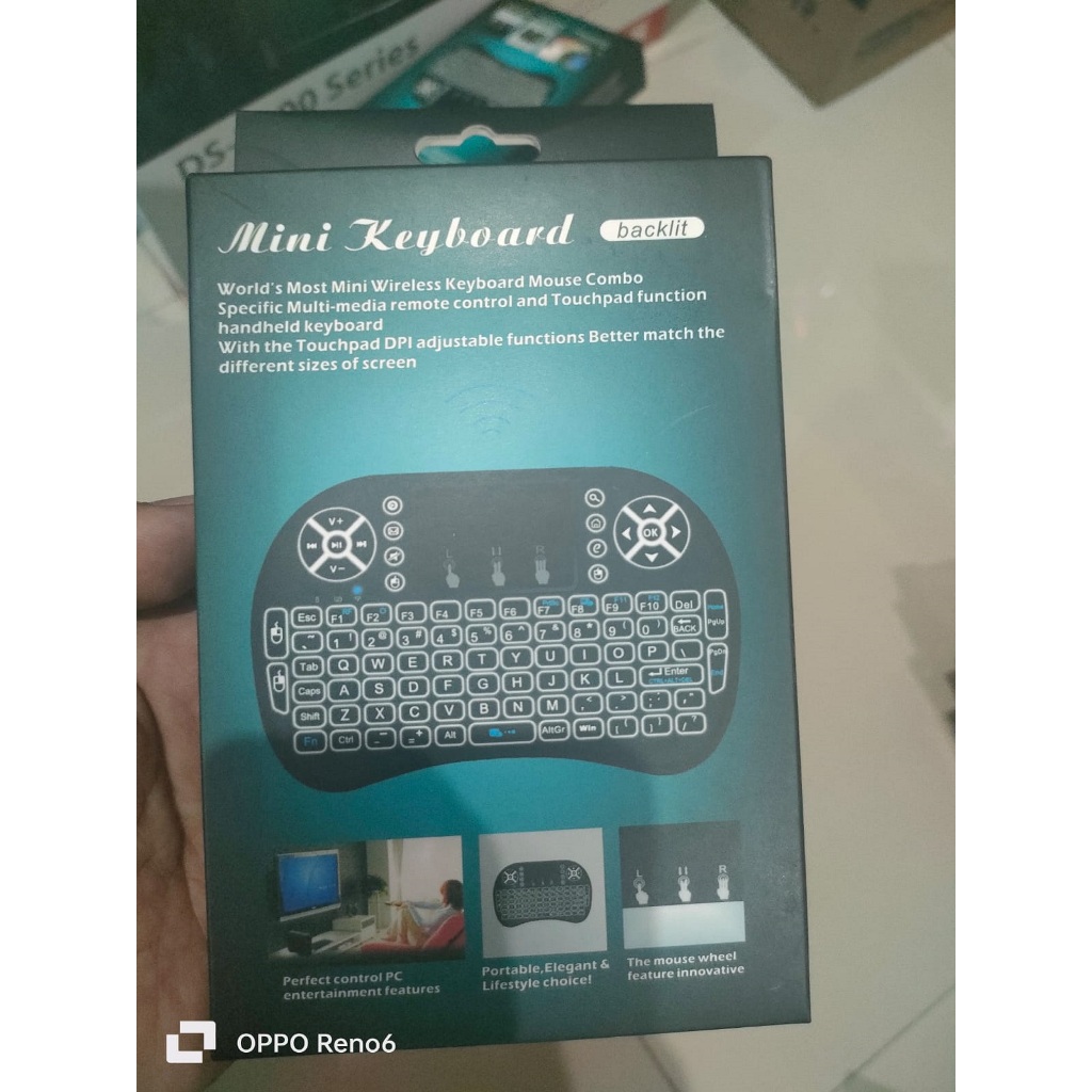 Keyboard Air Mouse i8 Mini Keypad Wireless