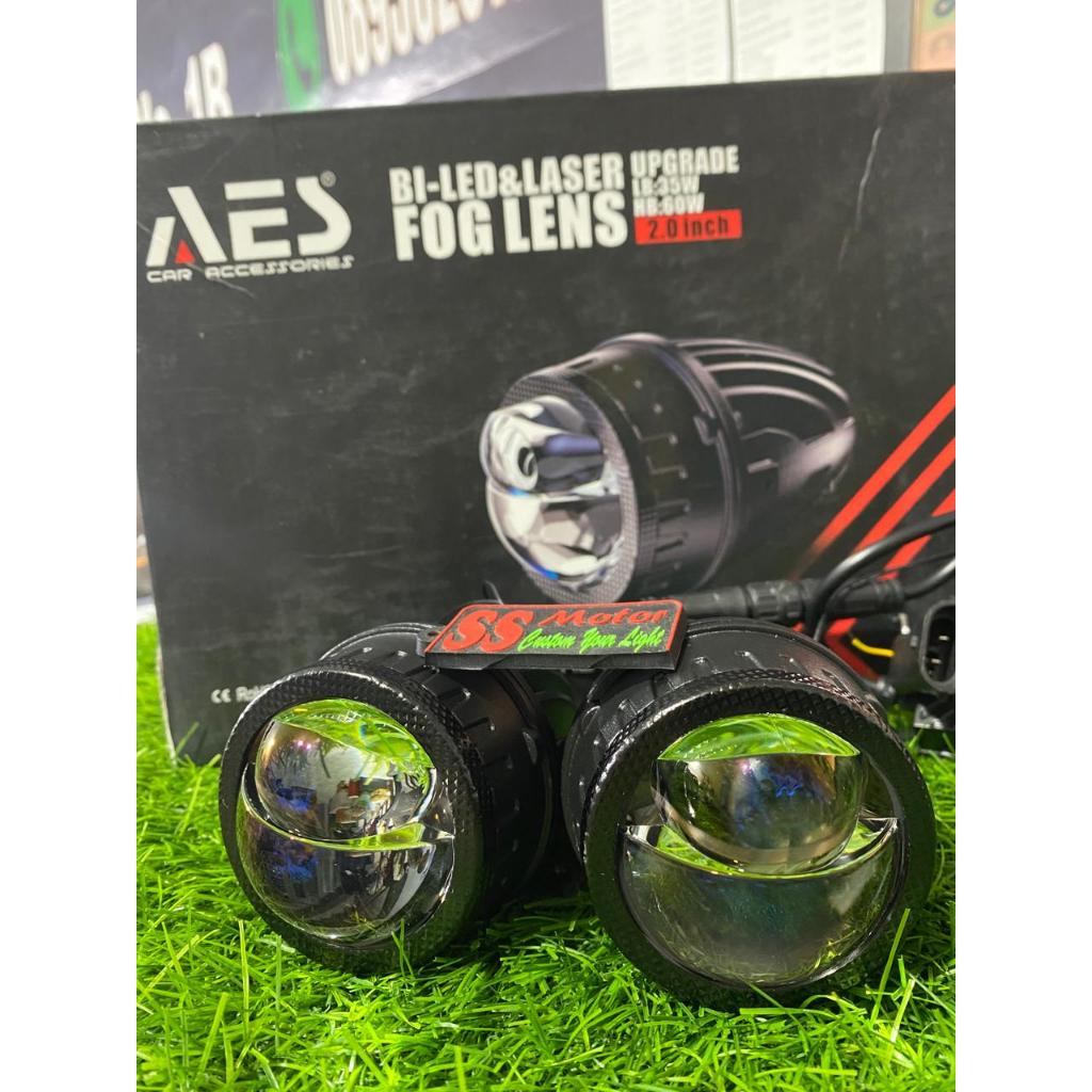 Projector Biled Foglamp Mini 2 Inch yellow laser