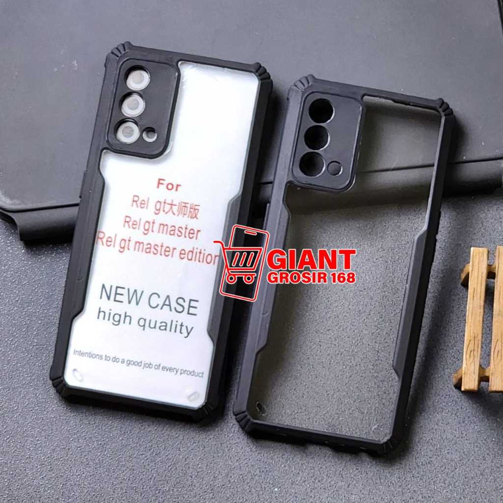 REALME GT MASTER CASE ARMOR FUSION SHOCKPROOF TRANSPARENT CASE REALME GT MASTER