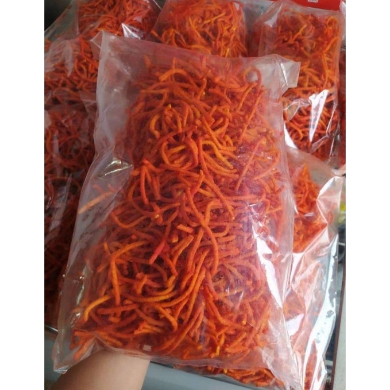 

Stik mie lidi pedas Ukuran 1000gr/mie lidi kriwil stik