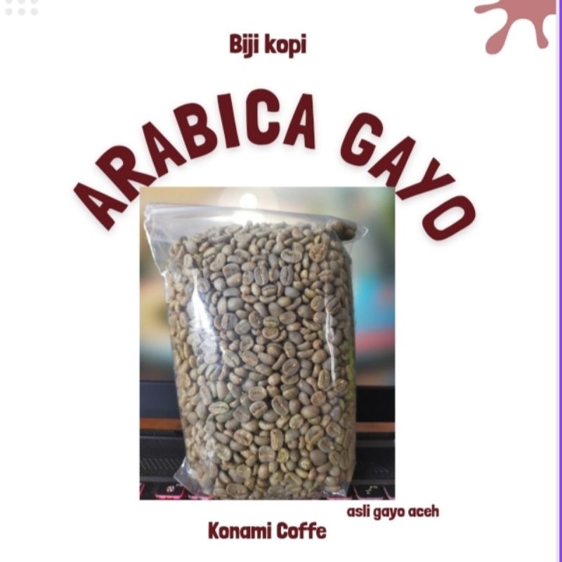 

konami arabica kopi gayo / biji kopi gayo / green bean kopi gayo
