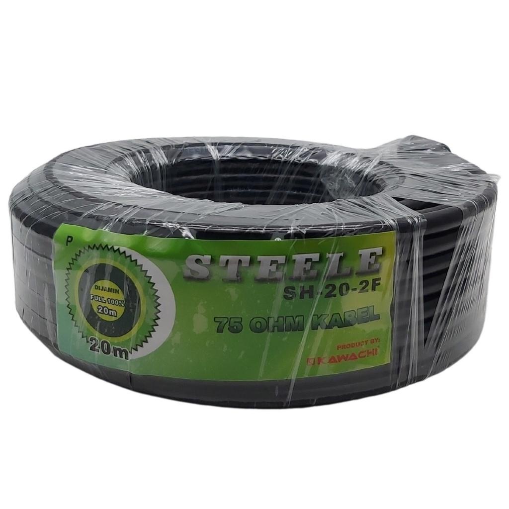 Kabel Antena TV Steele 15M Kabel Coaxial Kabel TV Steele 15 20 Meter