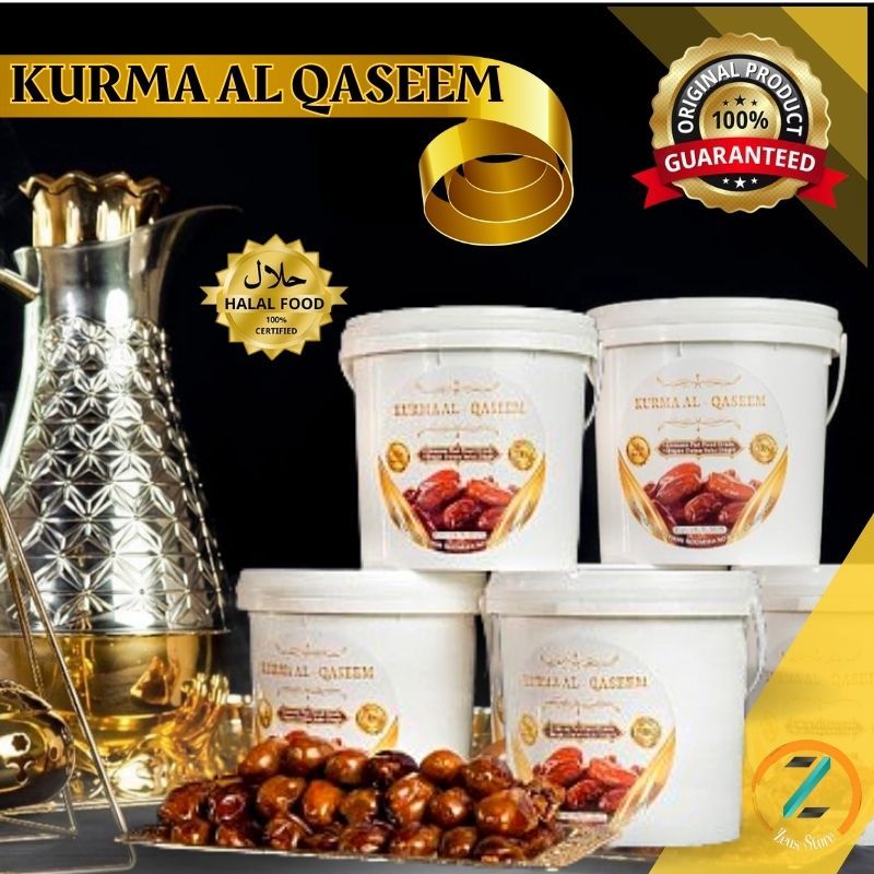 

Kurma Ember 500gr Al Qaseem Original Kurma Lembut Empuk Premium