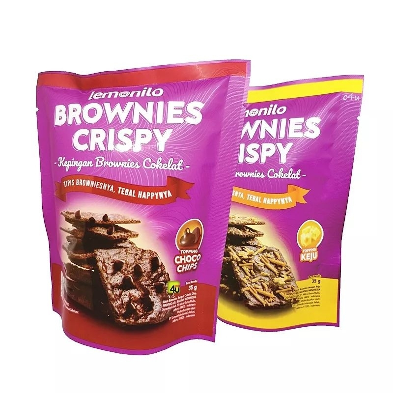 

Lemonilo Brownies Crispy Chocolate Keju 35g