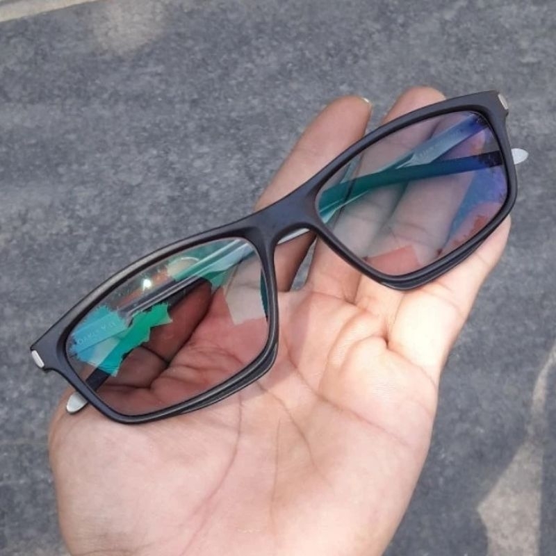 KACAMATA MINUS BLUECROMIC NIGHT DRIVE BERKENDARA ORIGINAL LENSA