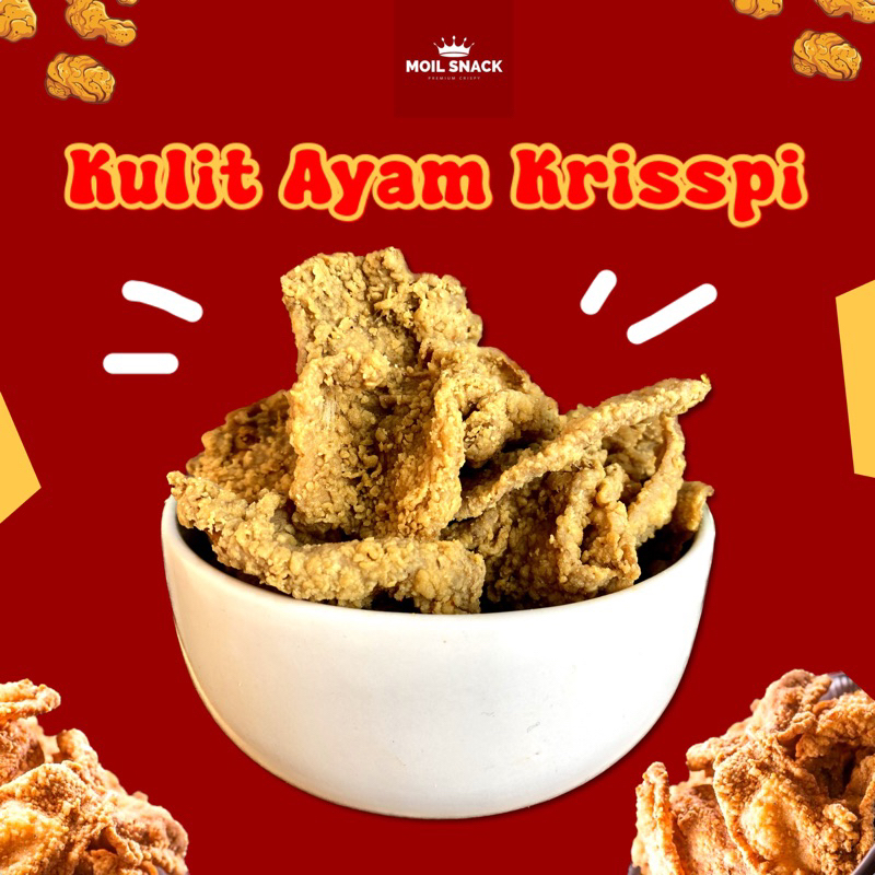 

KULIT AYAM CRISPY 50GRAM