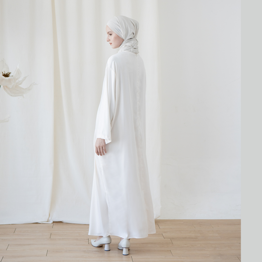 iu8 Kana by Aska Label - Kaftan wanita eid collection gamis kaftan lebaran dengan details drape dan