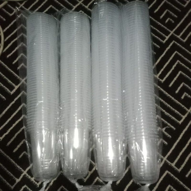Gelas Cup Oval Starindo 16/18 Oz / Gelas Plastik Oval Praktis