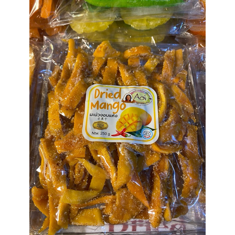 

READY STOCK Dried Mango madam Aoi 250 gram BEST SELLER Dried fruit ori