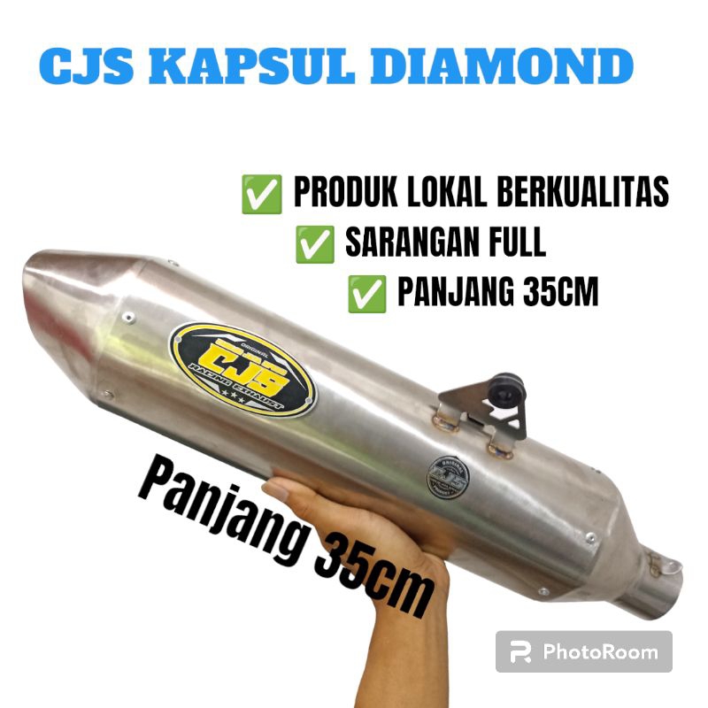 KNALPOT EXAGON ORIGINAL CJS RACING PENTAGON TLR