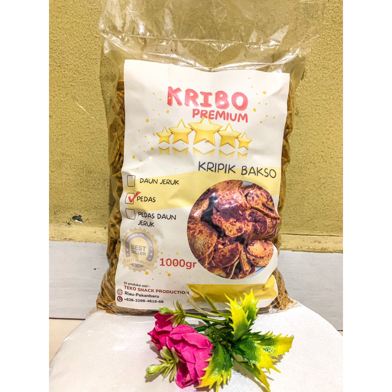 

Basreng ikan bulat rasa pedas extra