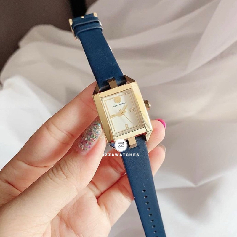 Jam Tangan Tory Burch Leather Strap
