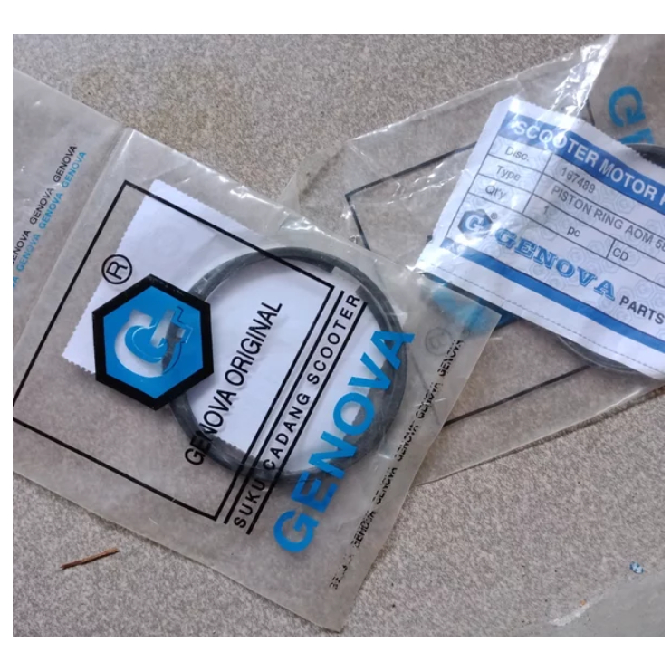 ring seher piston vespa pxe excel exclusive AOM ring tipis size 5 M