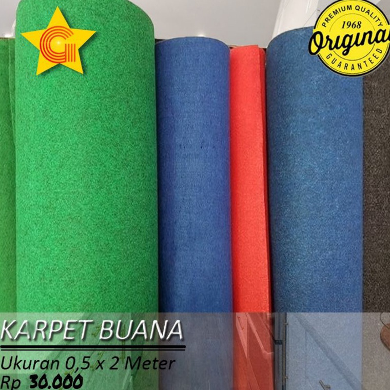 Top Design Karpet Bludru Polos Planet Super Buana Meteran Mushola Pameran dll 5x2m 23mm